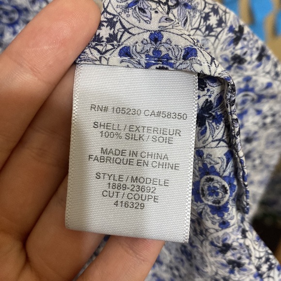 Joie 100% silk top size large - Picture 3 of 3